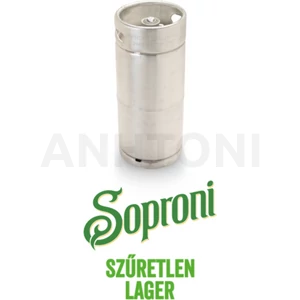 Soproni szűretlen KEG hordós sör 20l