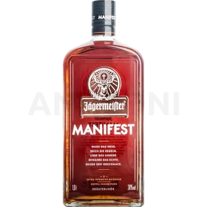Jägermeister Manifest keserűlikőr 1l 38%