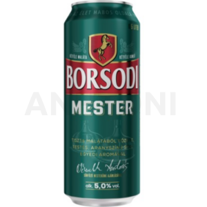 Borsodi Mester dobozos sör 0,5l