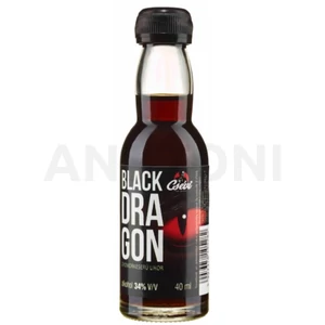 Csévi Black Dragon keserű ízű szeszesital 0,05l 34%