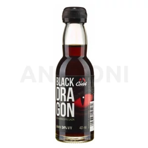 Csévi Black Dragon keserű ízű szeszesital 0,05l 34%