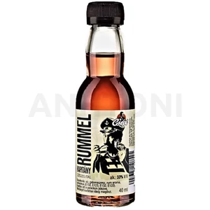 Csévi Rummel Kapitány rum ízű szeszesital 0,05l 33%