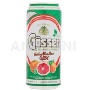Gösser alkoholmentes dobozos sör, grapefruit ízesítéssel 0,5l