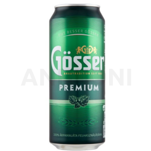 Gösser Premium dobozos sör 0,5l