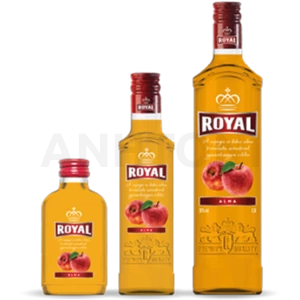 Royal Vodka alma ízesítésű vodka 0,2l 28%