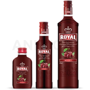 Royal likőr meggy ízesítéssel 0,2l 26%