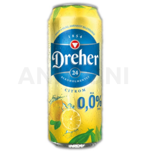 Dreher 24 alkoholmentes palackos sör, citrom ízesítéssel 0,33l