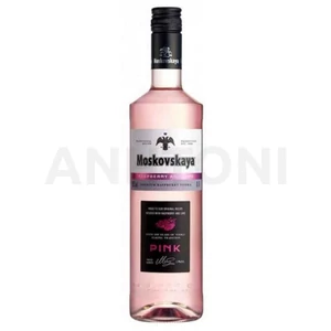 Moskovskaya Pink Vodka málna és lime ízesítéssel 0,7l 40%
