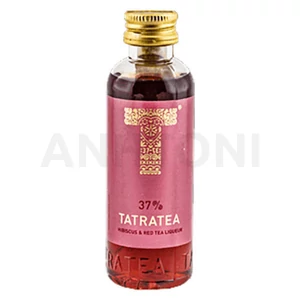 Tatratea tea alapú likőr, hibiszkusz ízesítéssel 0,04l 37%
