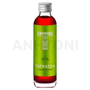 Tatratea Citrus tea alapú likőr, citrus ízesítéssel 0,04l 37%