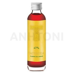 Tatratea Flowers tea alapú likőr, virág ízesítéssel 0,04l 37%