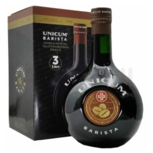 Zwack Unicum Barista kávé ízesítésű keserűlikőr 3l 34,5%, díszdoboz