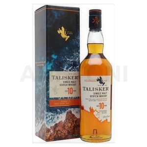 Talisker whisky 0,7l 10 éves 45,8% DRS, díszdoboz