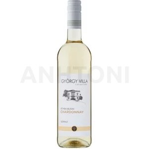 György Villa Etyek-Budai Chardonnay száraz fehérbor 0,75l 2023* DRS