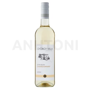 György Villa Etyek-Budai Chardonnay száraz fehérbor 0,75l 2023* DRS