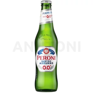 Peroni Nastro Azzurro 0,00% alkoholmentes palackos sör 0,33l DRS