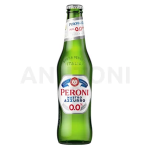 Peroni Nastro Azzurro 0,00% alkoholmentes palackos sör 0,33l DRS