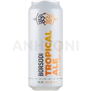 Borsodi Ale Tropical dobozos sör 0,5l DRS