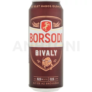 Borsodi Bivaly dobozos sör 0,5l DRS