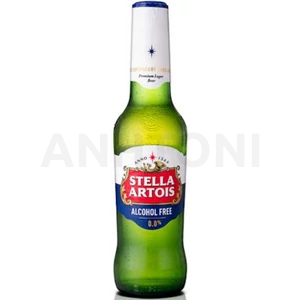 Stella Artois alkoholmentes palackos sör 0,33l DRS