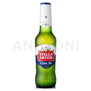 Stella Artois alkoholmentes palackos sör 0,33l DRS