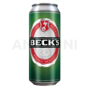 Beck's dobozos sör 0,5l DRS