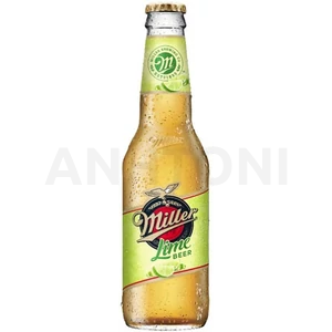 Miller lime palackos sör 0,33l DRS