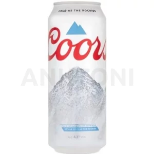 Coors 0,5l dobozos sör DRS