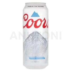 Coors 0,5l dobozos sör DRS