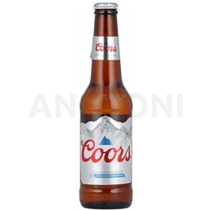 Coors 0,33l palackos sör DRS