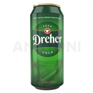 Dreher Gold dobozos sör 0,5l DRS