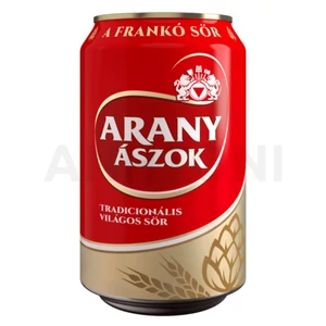 Arany Ászok dobozos sör 0,5l DRS