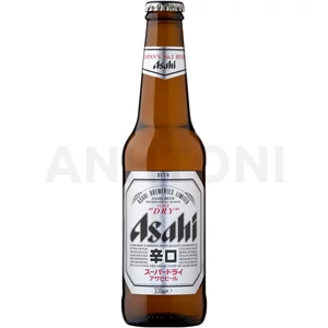 Asahi Super Dry palackos sör 0,33l DRS