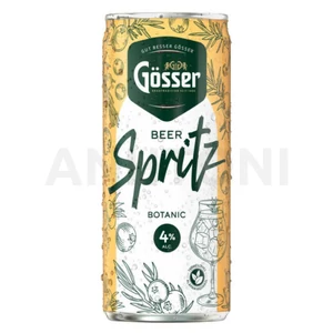 Gösser Spritz Botanic 0,33l dobozos sör DRS