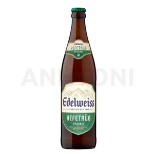 Edelweiss Hefetrüb palackos sör 0,5l 5,1%