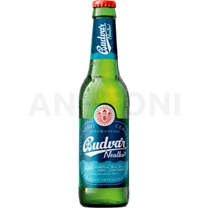 Budweiser alkoholmentes palackos sör 0,33l DRS