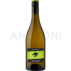 Nyakas Irsai Olivér száraz fehérbor 0,75l 2022 DRS