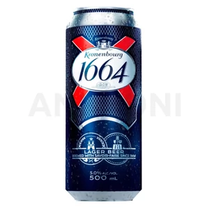 1664 Lager dobozos sör 0,5l DRS