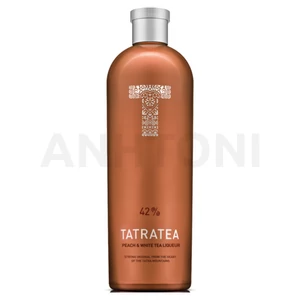 Tatratea tea alapú likőr, őszibarack ízesítéssel 0,7l 42% DRS