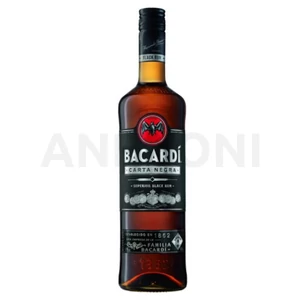 Bacardi Carta Negra Black rum 0,7l 37,5% DRS