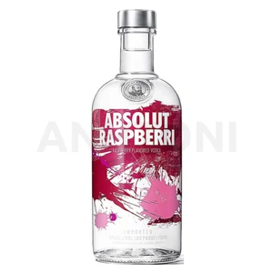 Absolut Raspberry málna ízesítésű vodka 0,7l 38% DRS