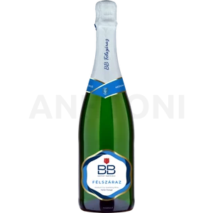 BB fehér félszáraz pezsgő 0,75l DRS