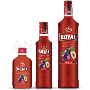Royal Vodka szilva ízesítésű vodka 0,5l 28% DRS