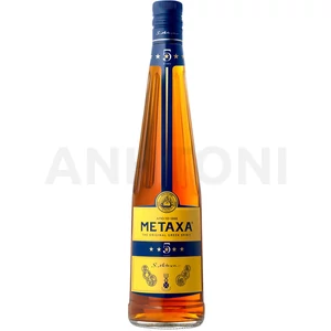 Metaxa 5* konyak 0,5l 38% DRS