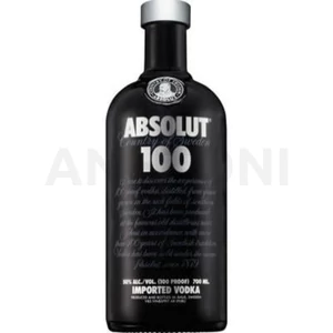 Absolut 100 vodka 1l 50% DRS