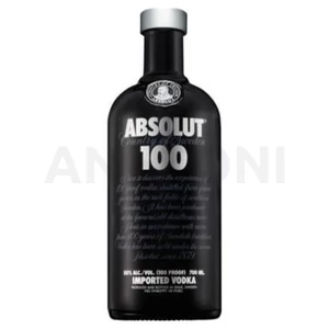 Absolut 100 vodka 1l 50% DRS