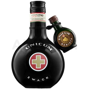 Zwack Unicum keserűlikőr 0,5l 40% DRS + Unicum Barista 0,04l