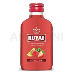 Royal likőr eper-citrom ízesítéssel 0,09l 26%