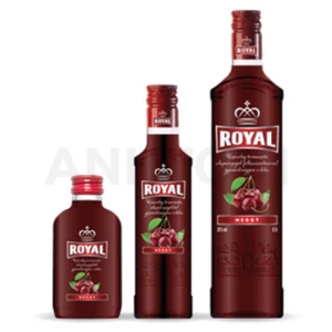 Royal likőr meggy ízesítéssel 0,2l 26%