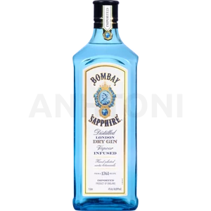 Bombay Sapphire gin 1l 40% DRS